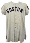 1950 Birdie Tebbetts Boston Red Sox Game Worn Road Jersey (MEARS LOA)