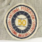 1950 Birdie Tebbetts Boston Red Sox Game Worn Road Jersey (MEARS LOA)