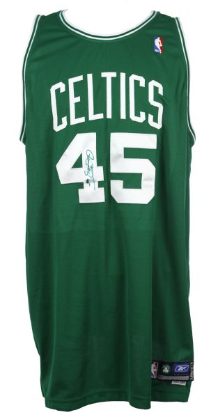 2004-05 Raef LaFrentz Boston Celtics Signed Game Worn Road Jersey (MEARS LOA/JSA)