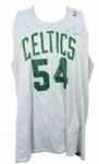 1989-94 Ed Pinckney Boston Celtics Signed Reversible Practice Worn Jersey (MEARS LOA/JSA)
