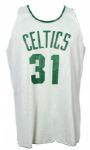 1980-85 Cedric Maxwell Boston Celtics Reversible Practice Worn Jersey (MEARS LOA)