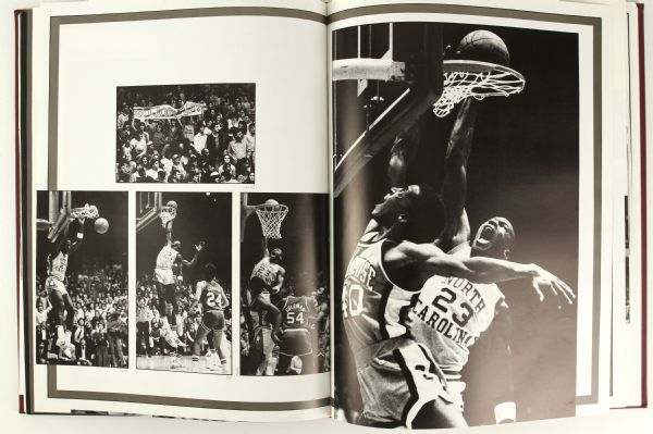 1983 Michael Jordan University of North Carolina College Yearbook w/ 13 Different Photos