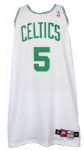 1997-99 Ron Mercer Boston Celtics Game Worn Home Jersey (MEARS LOA)