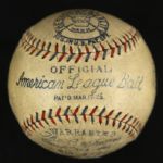 1927-31 Babe Ruth New York Yankees Signed OAL Barnard Baseball Clubhouse Signature 