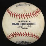 2005 Opening Day Game Used OML Selig Baseball (MLB Hologram)