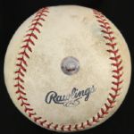2005 Opening Day Game Used OML Selig Baseball (MLB Hologram)
