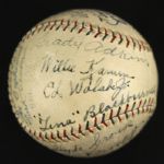 1928 Chicago White Sox Team Signed OAL Barnard Baseball - 18 Signatures w/ Mo Berg, Ted Lyons, Ed Walsh, Red Faber (JSA)