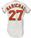 1973 Juan Marichal San Francisco Giants Signed & Inscribed Game Worn Home Jersey (MEARS LOA/JSA)