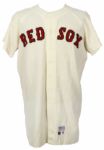 1970 George Thomas Boston Red Sox Game Worn Home Jersey (MEARS LOA)
