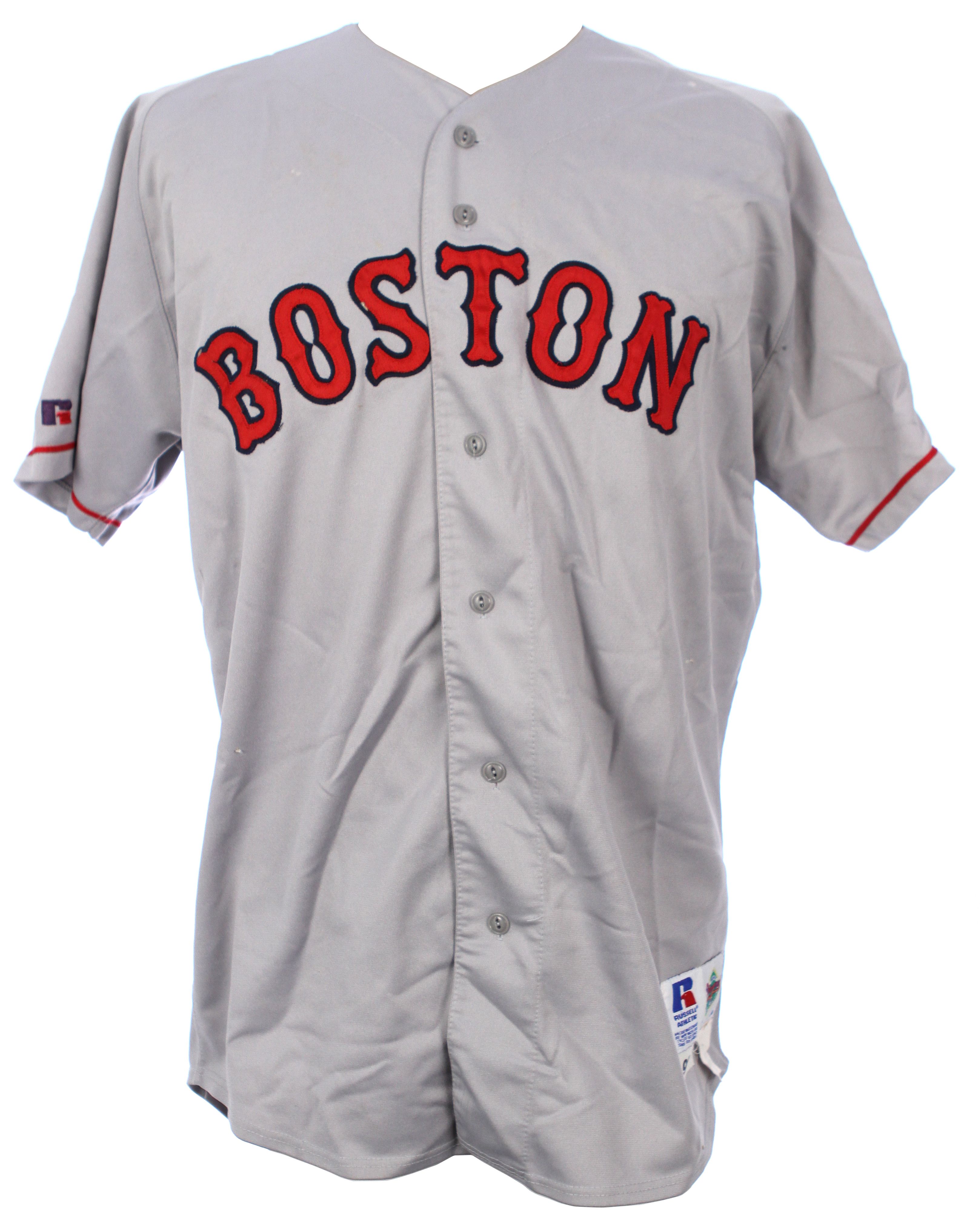 mo vaughn red sox jersey