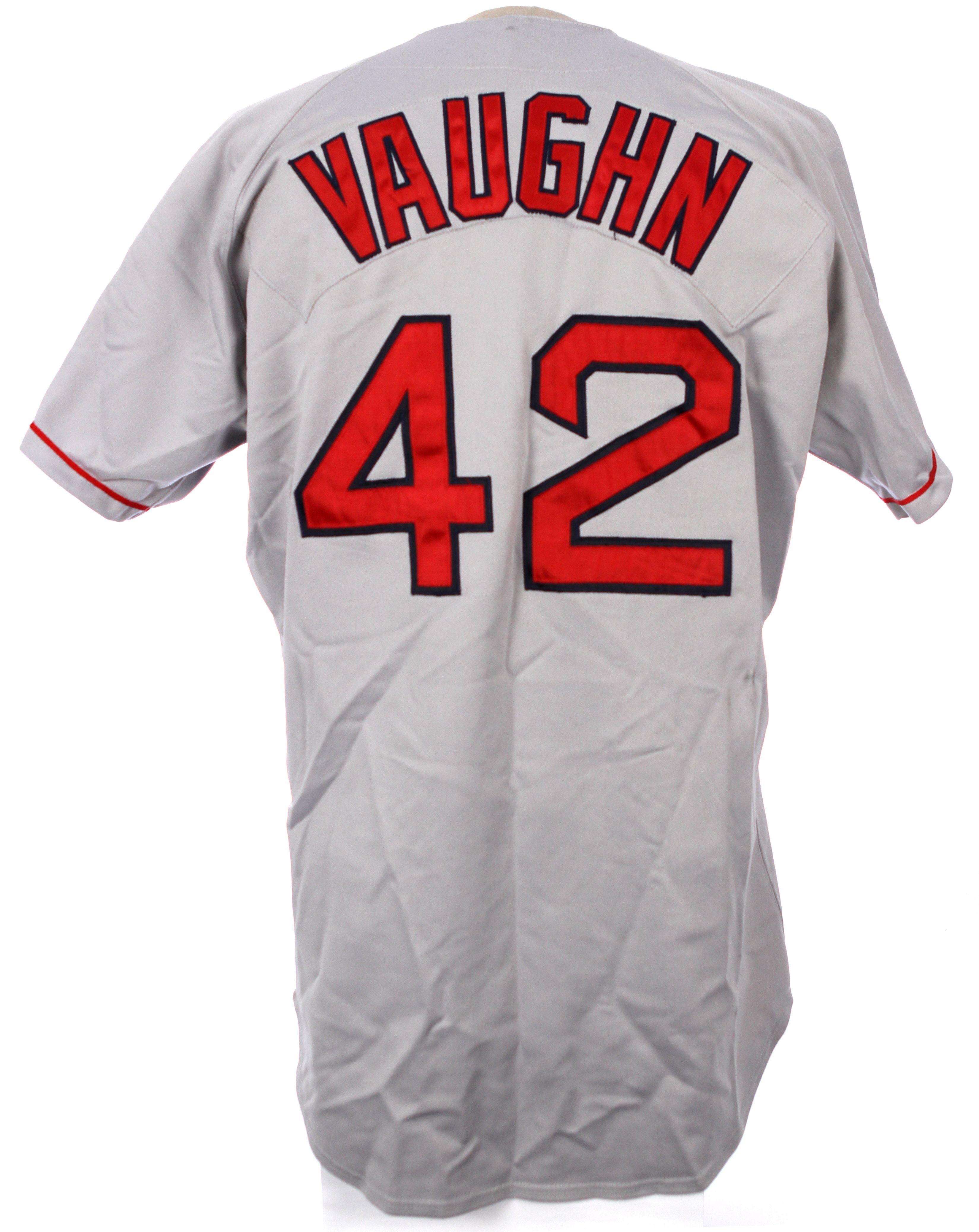 mo vaughn red sox jersey