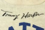 1969 Tommy Harper Seattle Pilots Signed Game Worn Undershirt (MEARS LOA/JSA)