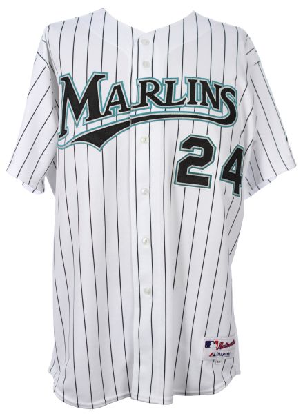 2007 Miguel Cabrera Florida Marlins Signed Game Worn Home Jersey (MEARS LOA/*JSA*)