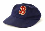 1950s circa Fitted Wool Baseball Cap