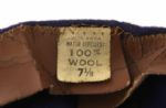 1950's circa Fitted Wool Baseball Cap