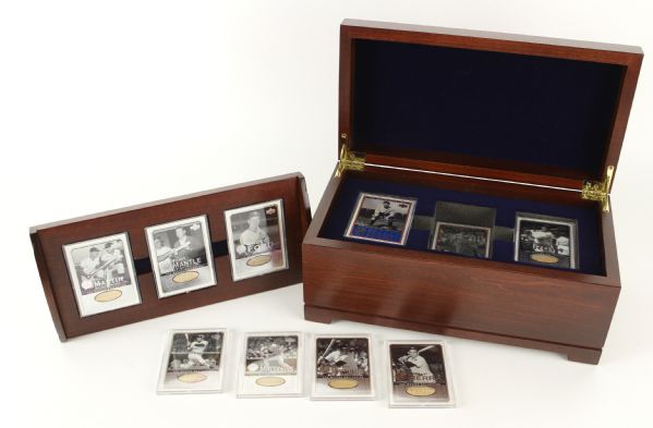 2000 Upper Deck New York Yankees The Master Collection Baseball Card Set #192/500 w/ Ruth Mantle Jeter Berra Munson Mattingly Bat Cards 