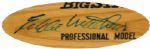 1990's Eddie Mathews Milwaukee Braves Signed Rawlings Adirondack Bat (JSA)