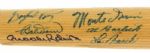 1990's Hall of Fame Multi Signed Rawlings Adirondack Bat w/ 11 Signatures Including Duke Snider, Brooks Robinson & More (JSA)