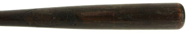 1983-84 Carl Yastrzemski Boston Red Sox Louisville Slugger Professional Team Index Model Game Used Bat (MEARS LOA)