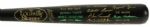 1984 Near Mint Detroit Tigers World Series Champion Louisville Slugger Commemorative Black Bat