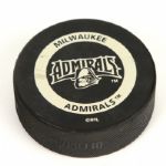 1998-2001 Milwaukee Admirals International Hockey League Game Used Puck