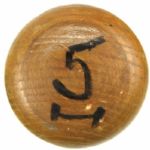 1977 (4-13-77) Johnny Bench Cincinnati Reds H&B Louisville Slugger Professional Model Game Used Bat (MEARS A9.5) - From 580 Gift Shop