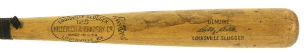 1950-59 Bobby Avila Cleveland Indians H&B Louisville Slugger Professional Model Game Used Bat (MEARS LOA)
