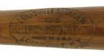1925-31 Jimmie Foxx Philadelphia Athletics Sidewritten H&B Louisville Slugger Professional Model Game Used Bat (MEARS A7)