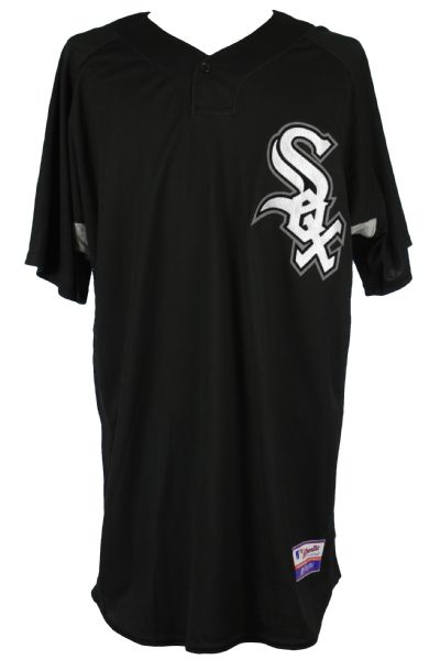 2010-14 Dayan Viciedo Chicago White Sox Signed Batting Practice Jersey (JSA)