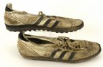 1971-80 Dwight White Pittsburgh Steelers Signed Game Worn Adidas Cleats (MEARS LOA/JSA)