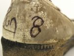 1971-80 Dwight White Pittsburgh Steelers Signed Game Worn Adidas Cleats (MEARS LOA/JSA)