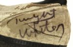 1971-80 Dwight White Pittsburgh Steelers Signed Game Worn Adidas Cleats (MEARS LOA/JSA)