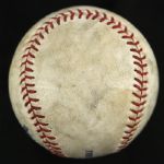 2008 Chicago Cubs National League Central Division Clinching Game Used Baseball (MEARS LOA)