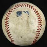 2008 Chicago Cubs National League Central Division Clinching Game Used Baseball (MEARS LOA)