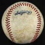2008 Chicago Cubs National League Central Division Clinching Game Used Baseball (MEARS LOA)
