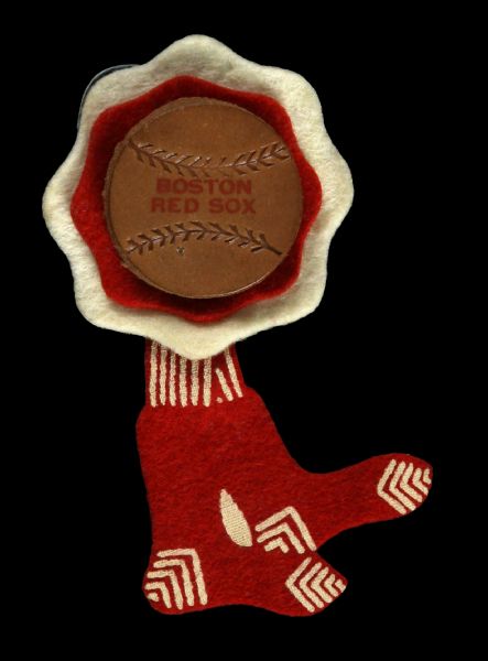 1950s circa Boston Red Sox 1 3/4" Keezer Manufacturing Company Cloth Pin 