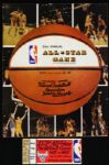 1973 NBA All-Star Game Program and Ticket  Stub