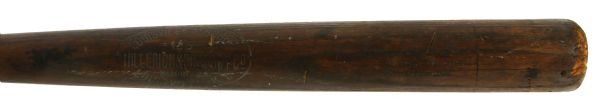 1922-28 Joe Harris H&B Louisville Slugger Professional Model Game Used Bat (MEARS LOA)
