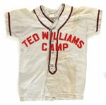1960s Ted Williams Camp Sears & Roebuck Youth Baseball Jersey 