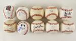 2000s Signed Baseball Collection - Lot of 10 w/ Frank Thomas, Chipper Jones, Gaylord Perry & More (JSA)