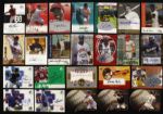 1991-2005 Baseball Football Basketball Card Signed Collection Steve Carlton Don Mattingly Michael Irvin Frank Robinson (Lot of 70)