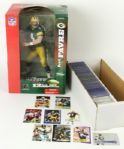 1991-2003 Brett Favre Green Bay Packers Football Trading Card Figurine Collection (Lot of 248)