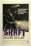 1971 Shaft Original 27" x 41" One Sheet Movie Poster