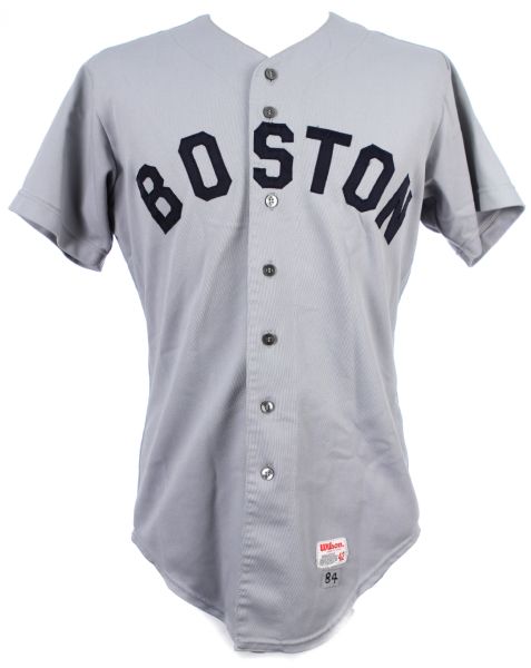 1984 Wade Boggs Boston Red Sox Game Worn Road Jersey (MEARS A10)