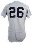 1984 Wade Boggs Boston Red Sox Game Worn Road Jersey (MEARS A10)
