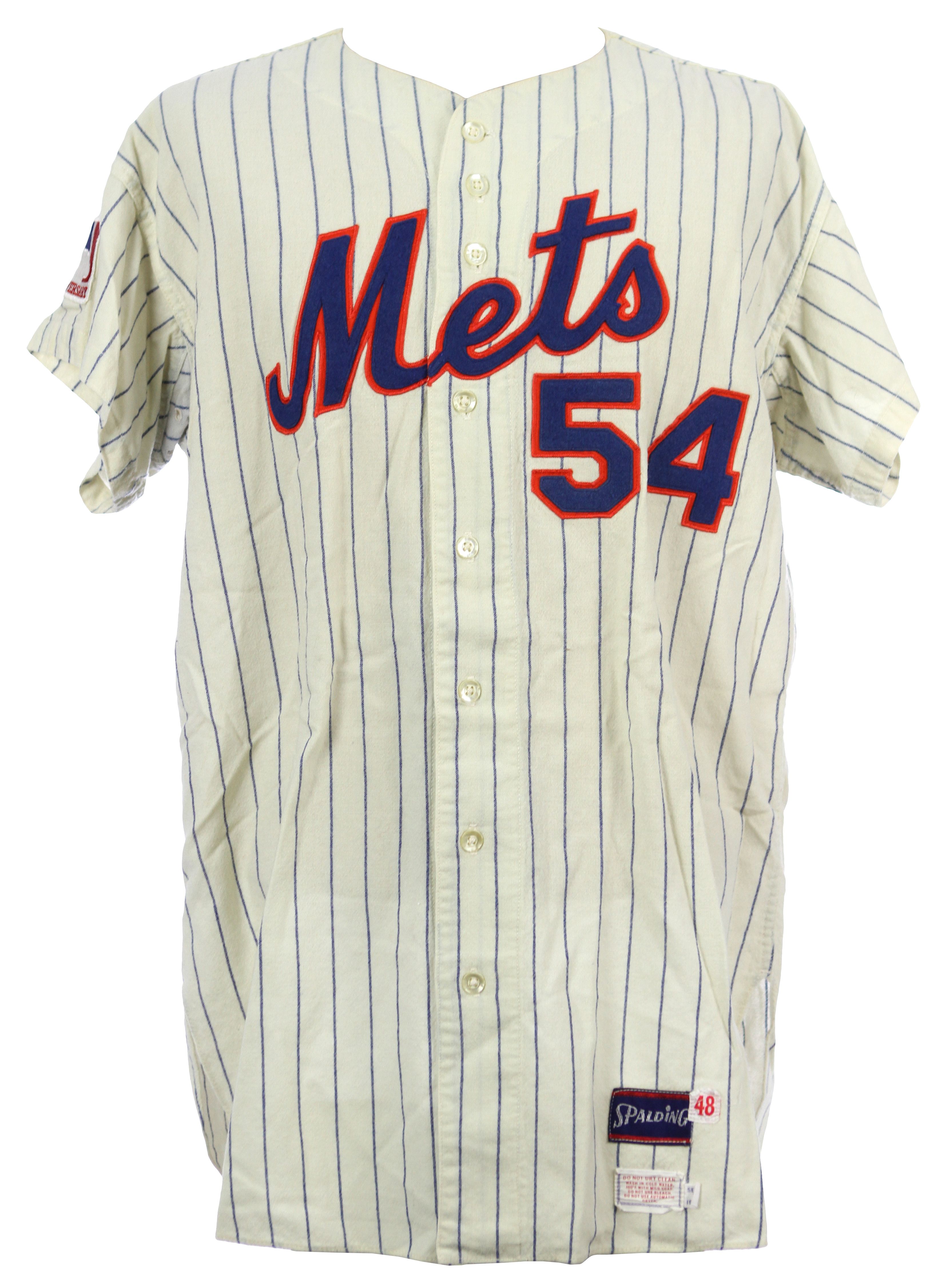 Rod Gaspar #17 - White Pinstripe Jersey - 50th Anniversary of the