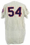 1969-70 Rube Walker New York Mets Game Worn Home Uniform (MEARS LOA)