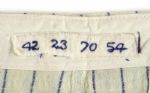 1969-70 Rube Walker New York Mets Game Worn Home Uniform (MEARS LOA)