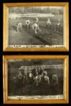 1949 Rawson 5th Grade Champion Football Team 6" x 8" Framed Photo Collection - Lot of 2
