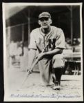 1933 Joe Hauser Minneapolis Millers Signed 8" x 10" Photo (JSA)